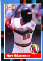 1988 Donruss Baseball Cards    181     Mark McLemore